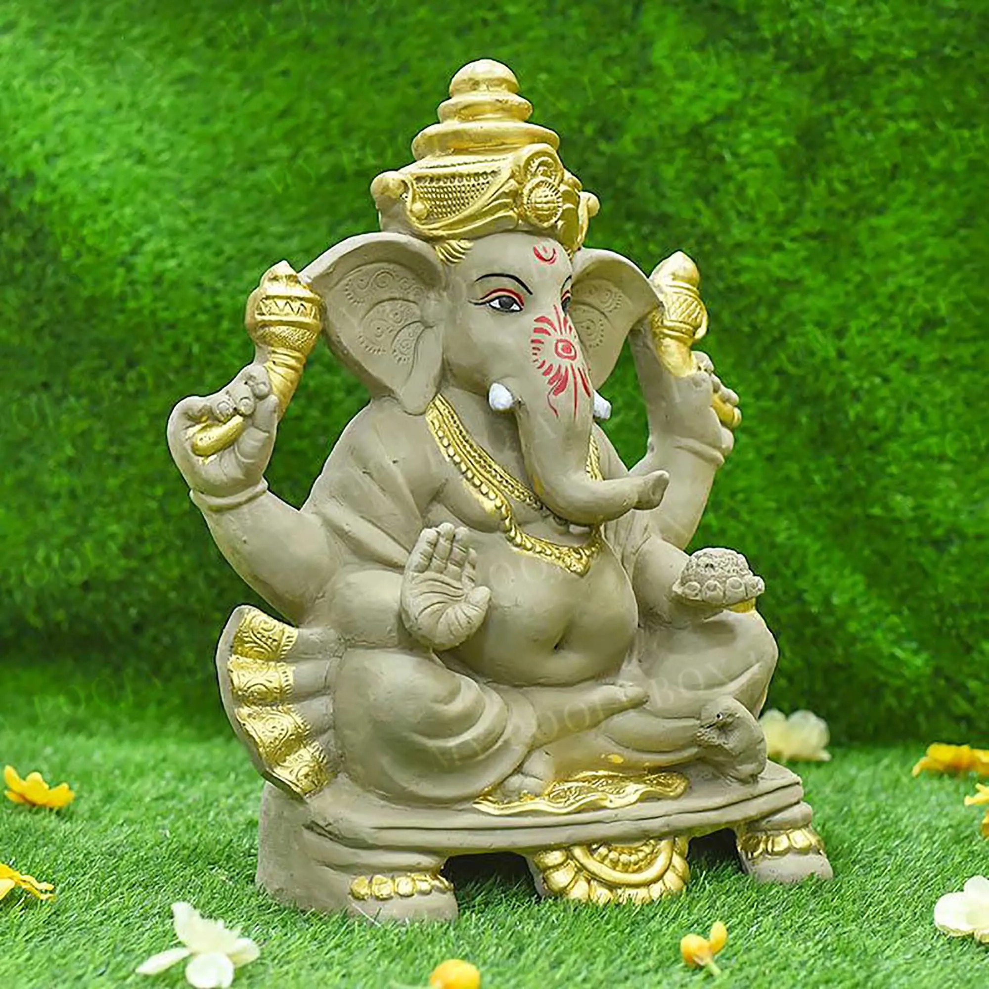 1.5FEET Karunya Eco-Friendly Ganpati | Plant-A-Ganesha