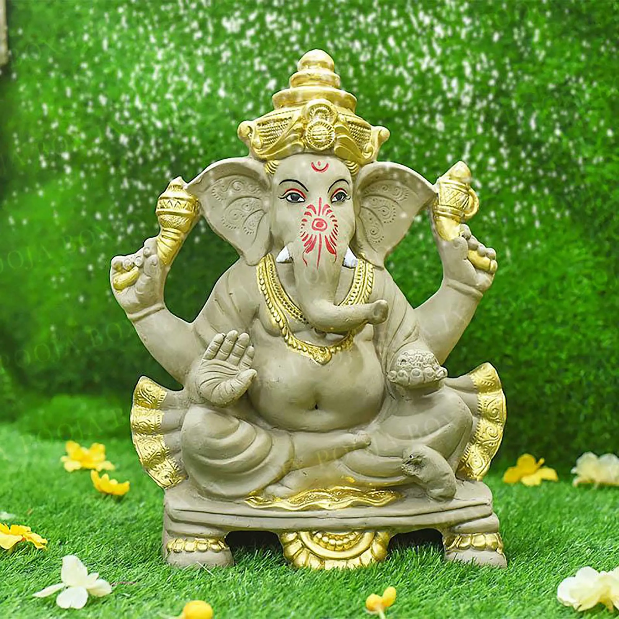 1.5FEET Karunya Eco-Friendly Ganpati | Plant-A-Ganesha