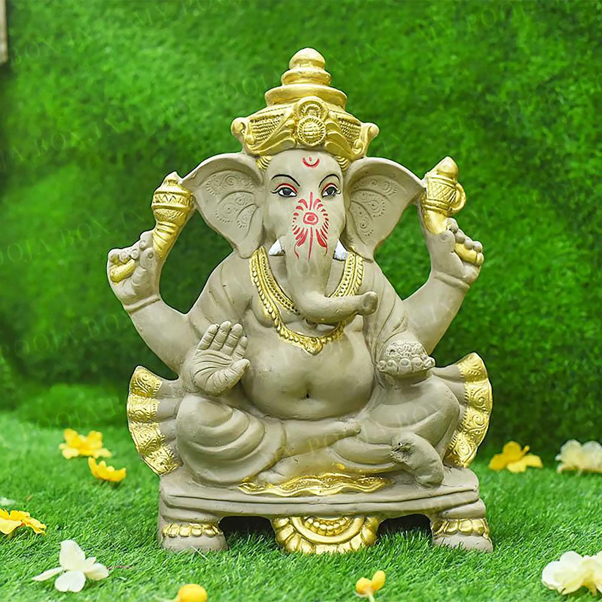 1.5FEET Karunya Eco-Friendly Ganpati | Plant-A-Ganesha