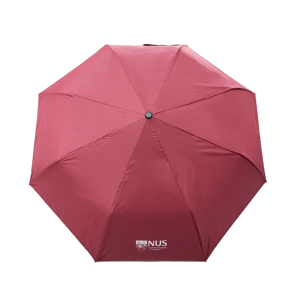 21" Auto Open/Close Foldable Umbrella with Black UV