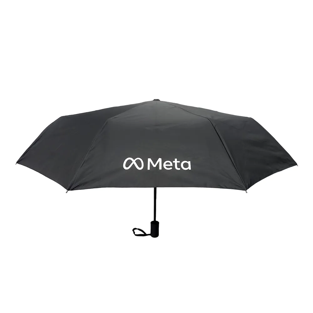 21" Auto Open/Close Foldable Umbrella with Black UV