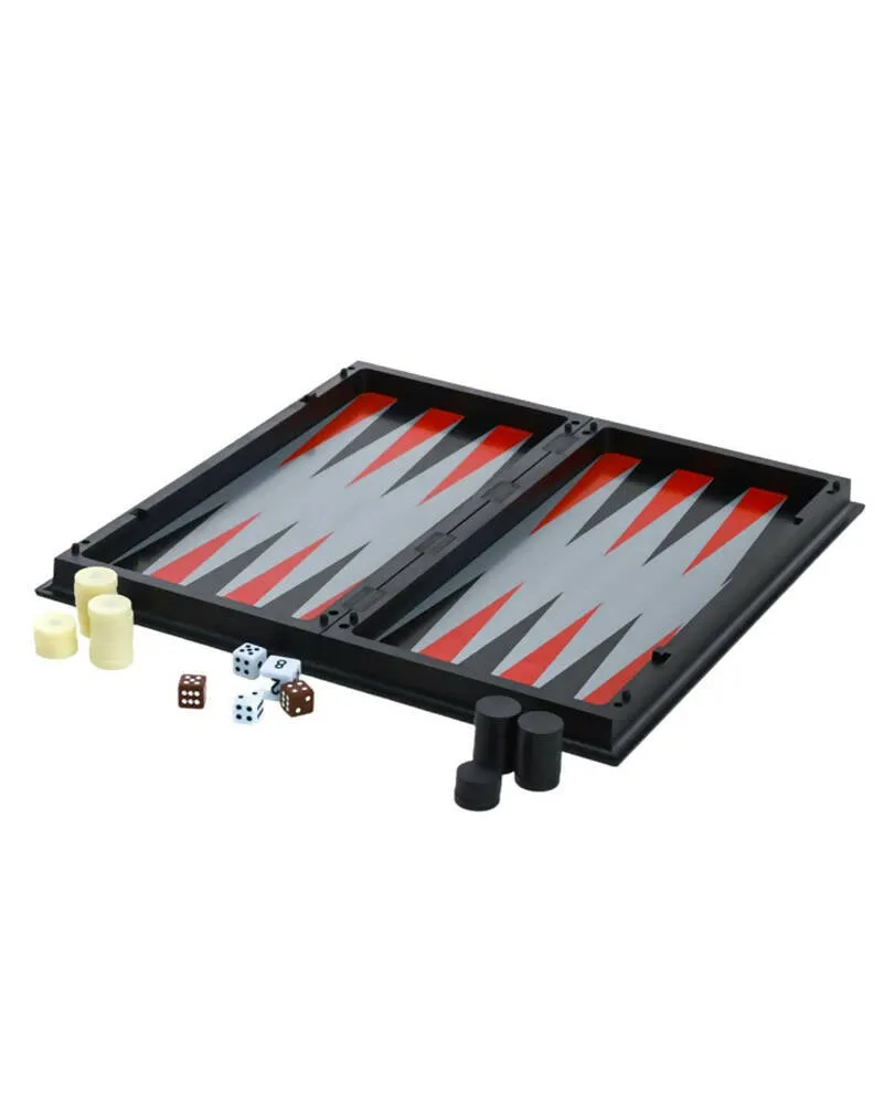 3 in 1 Magnetic Chess Checkers and Backgammon Foldable Board