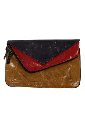 3.1 Phillip Lim - Color Blocked Leather Clutch