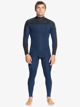 4/3 Everyday Sessions Back-Zip Wetsuit - Dark Navy/Black