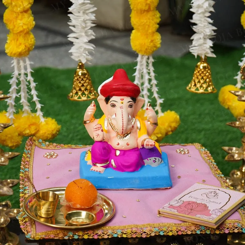 6INCH Eco-Friendly Durja Ganesh | Plant-A-Ganesha