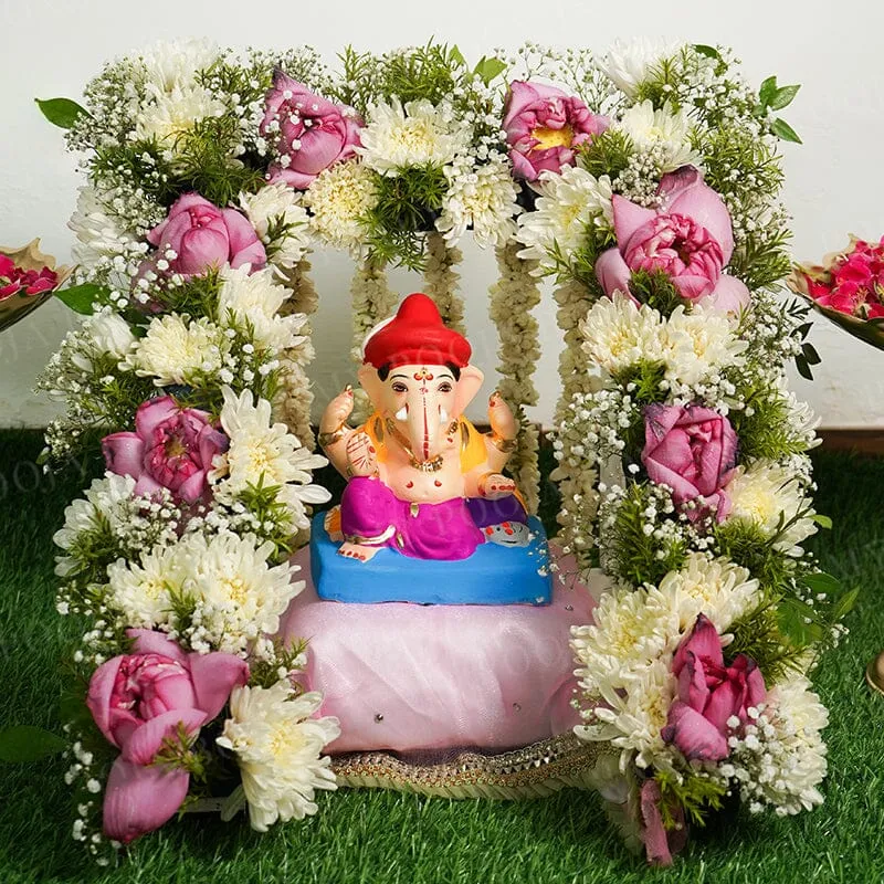 6INCH Eco-Friendly Durja Ganesh | Plant-A-Ganesha