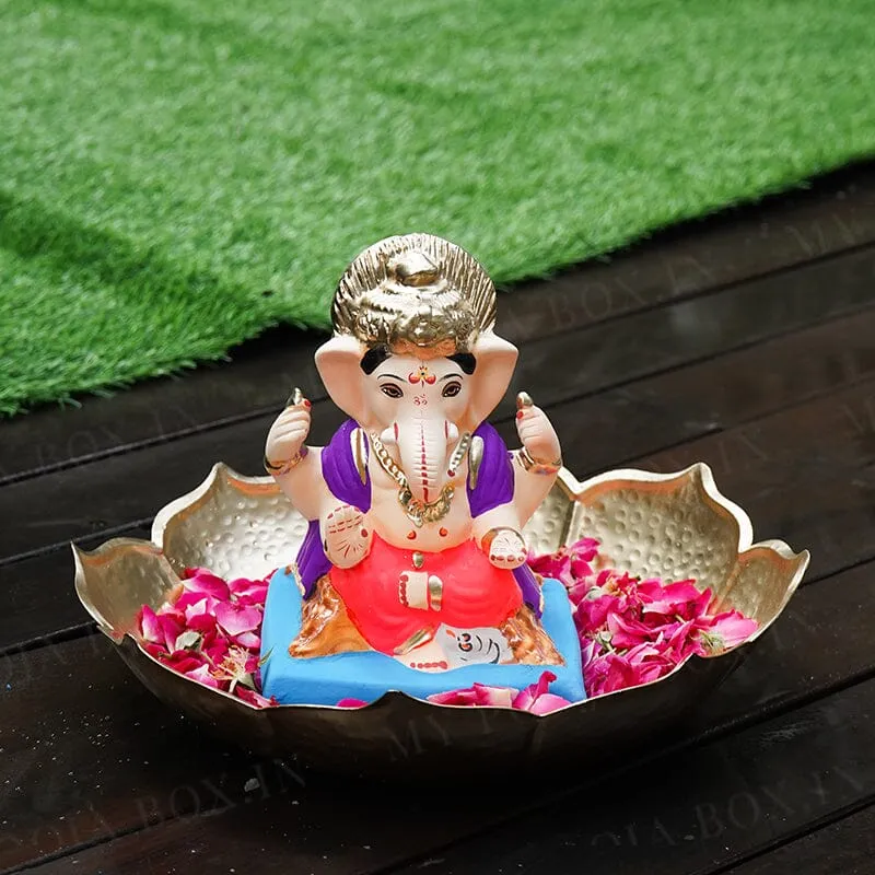 7INCH Eco-Friendly Gajakarna Ganesh | Plant-A-Ganesha