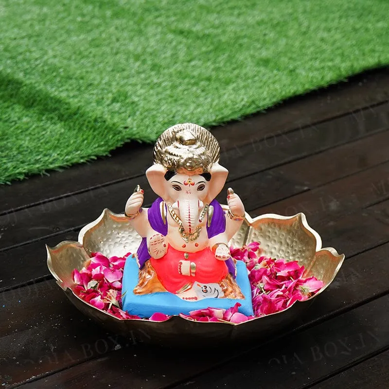 7INCH Eco-Friendly Gajakarna Ganesh | Plant-A-Ganesha