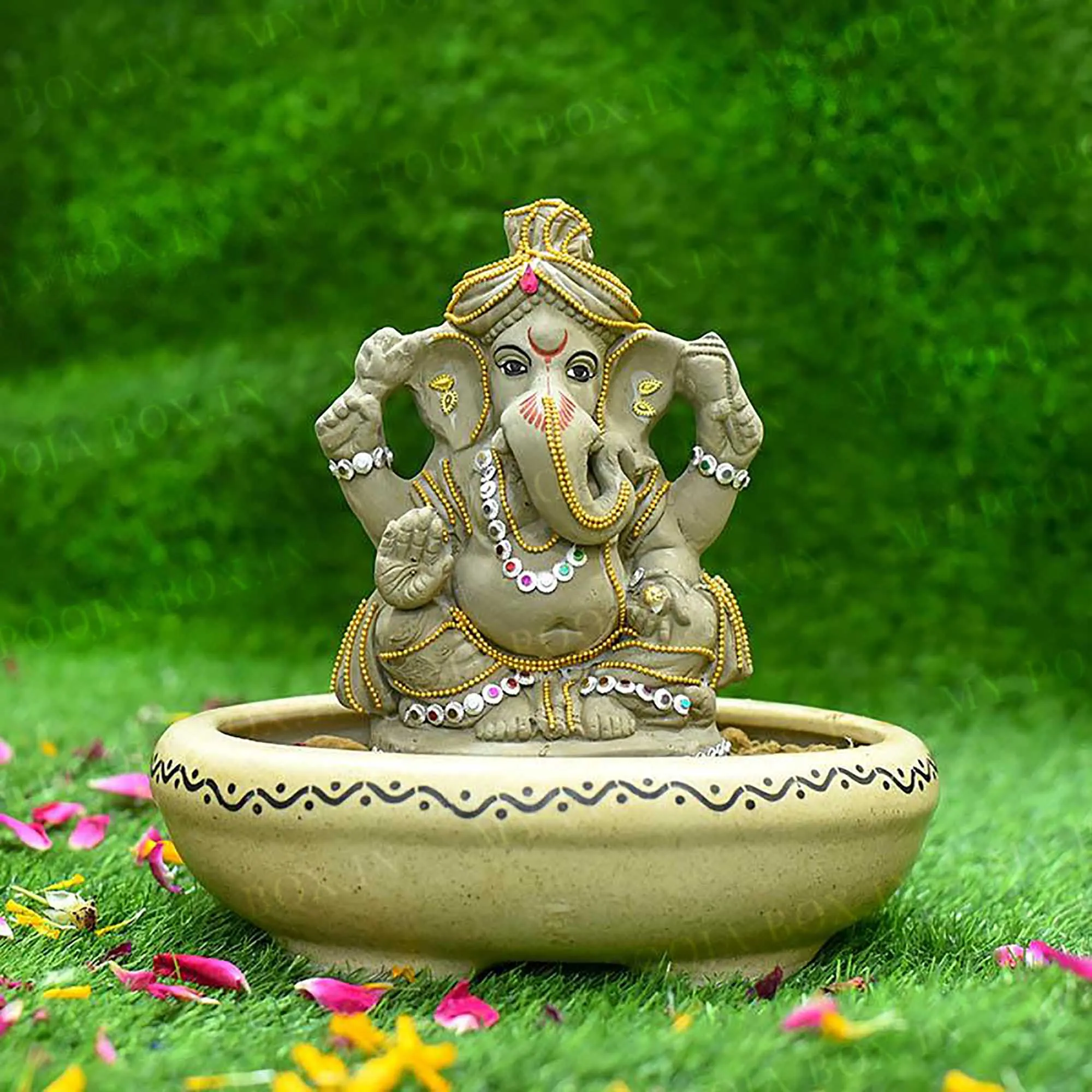 7INCH Sankathara Eco-Friendly Ganpati | Plant-A-Ganesha