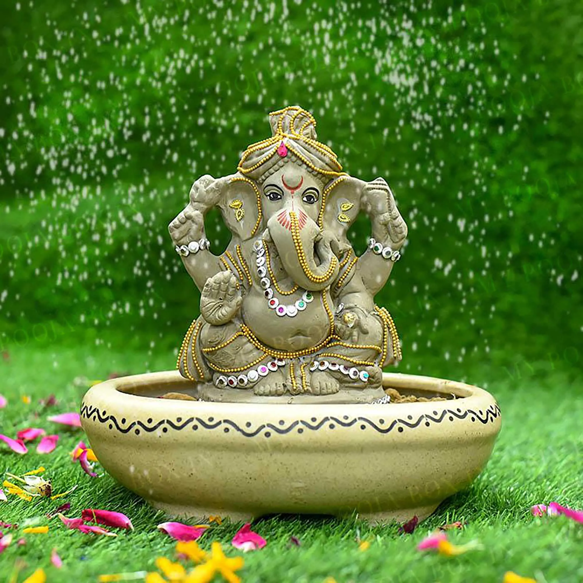 7INCH Sankathara Eco-Friendly Ganpati | Plant-A-Ganesha