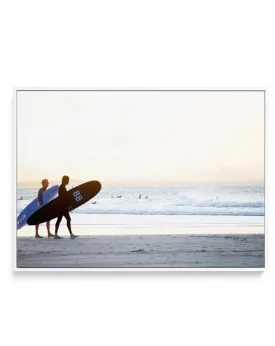 88, Byron Bay | Framed Canvas Art Print