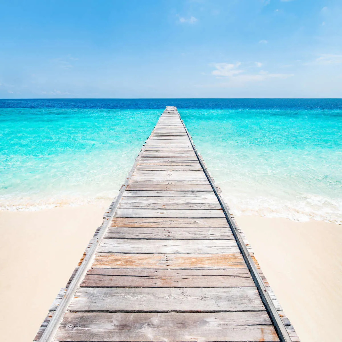 A Beach Pier Wall Art