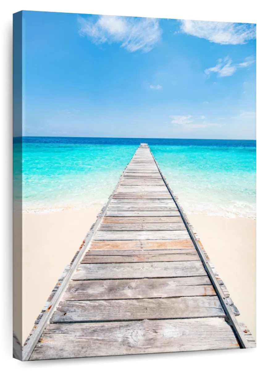 A Beach Pier Wall Art