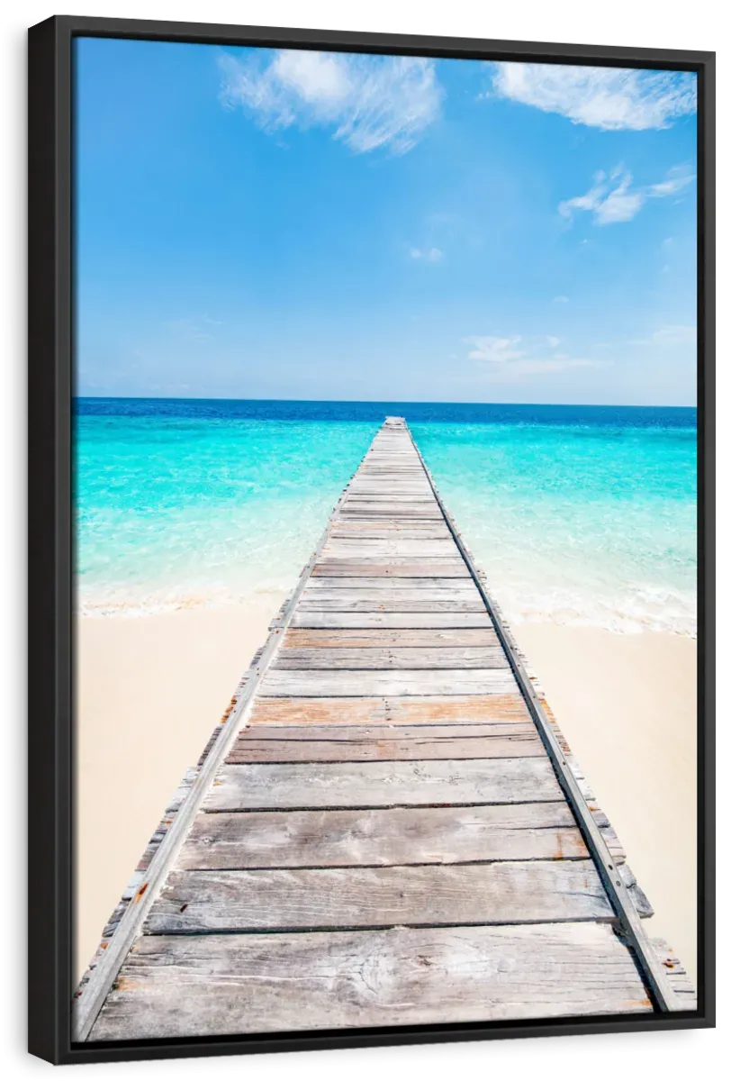 A Beach Pier Wall Art