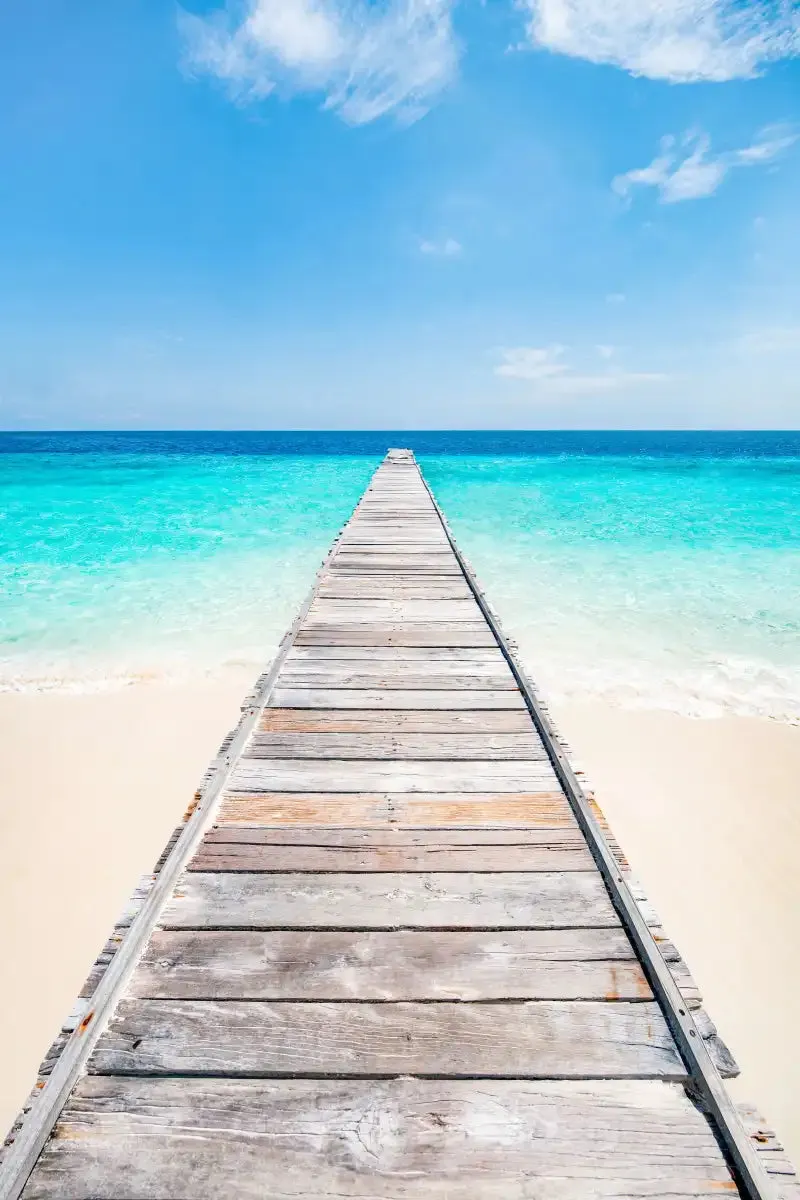 A Beach Pier Wall Art