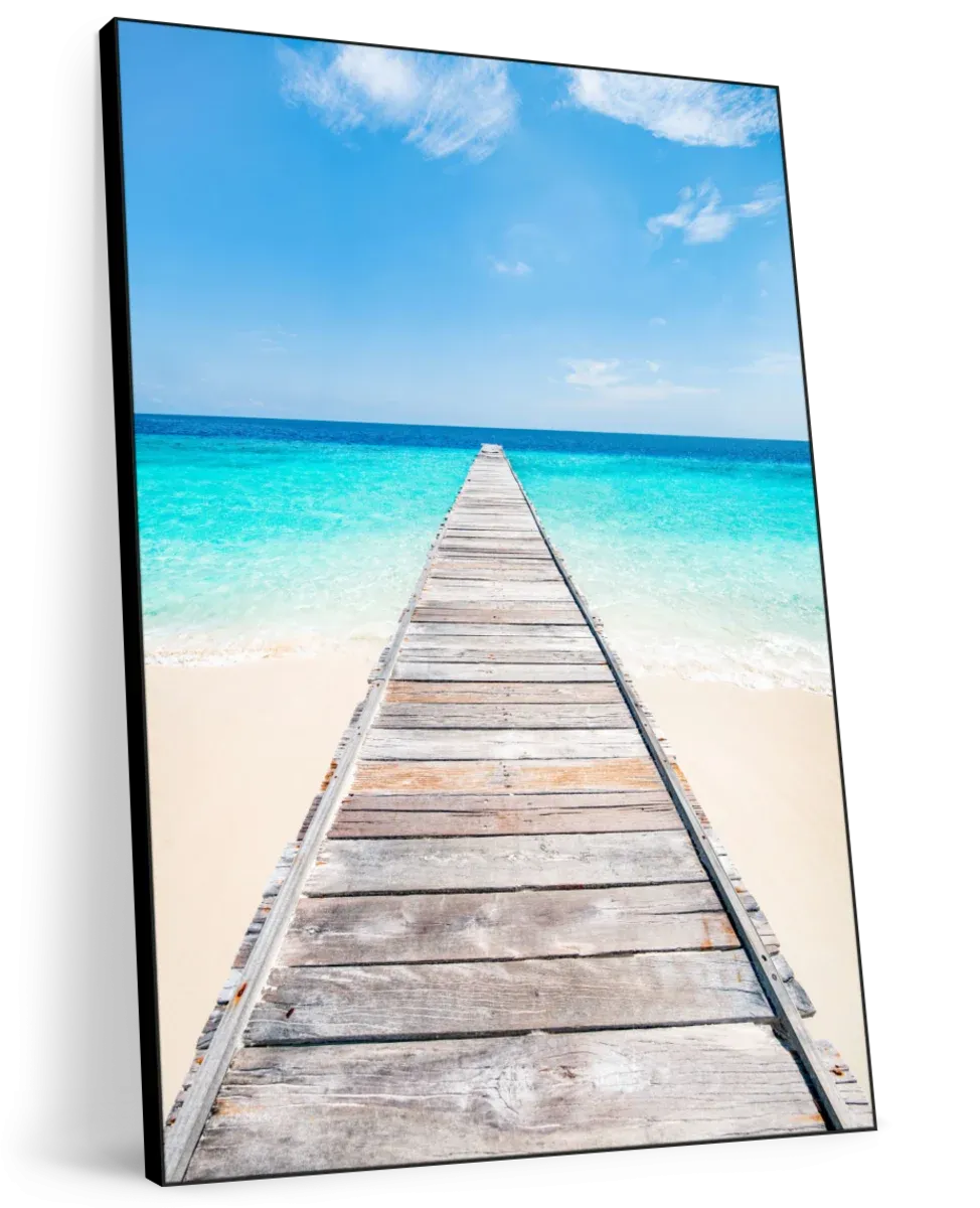 A Beach Pier Wall Art