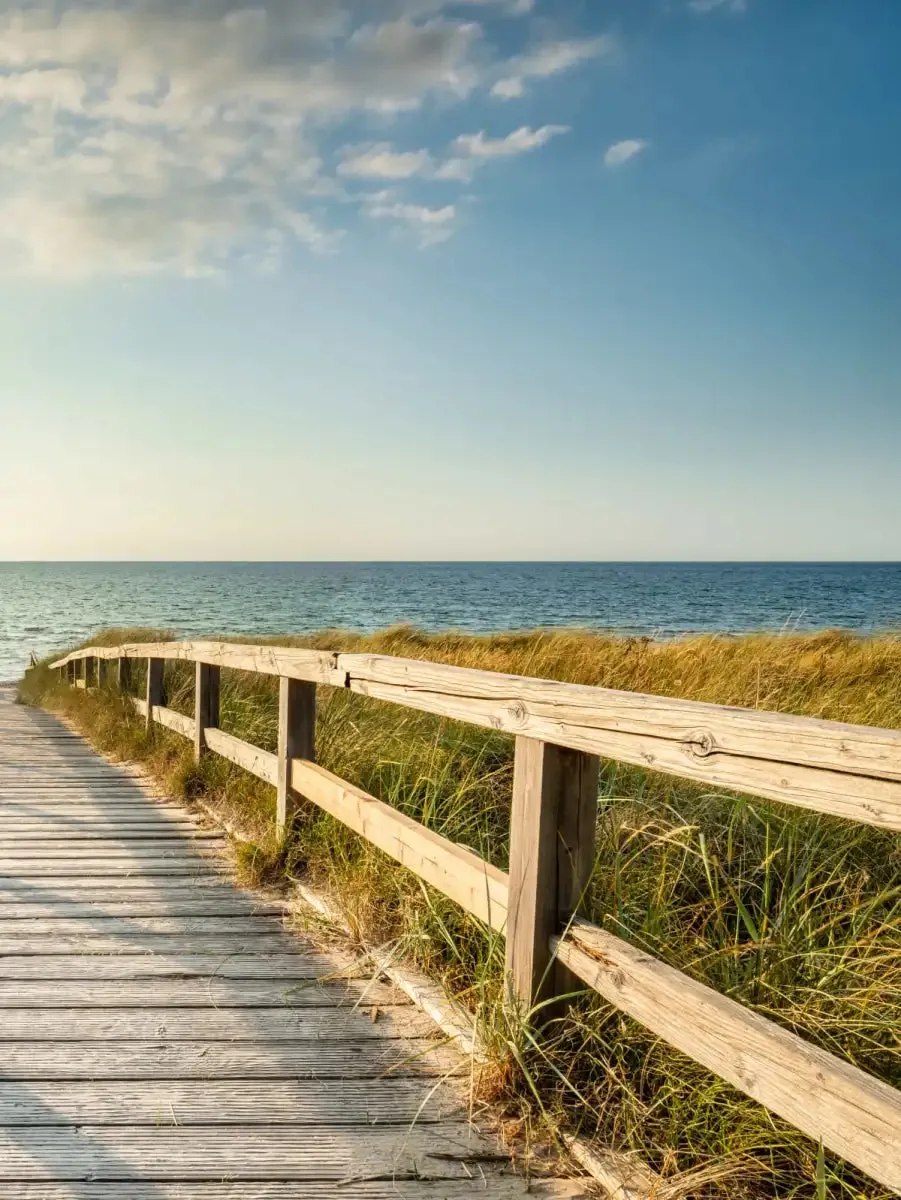 A Boardwalk To The Beach Wall Art