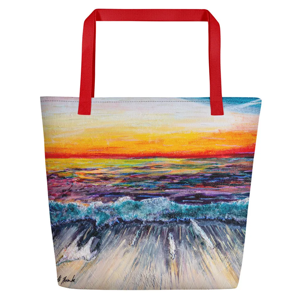 'All Creation Sings' Deluxe Beach Bag