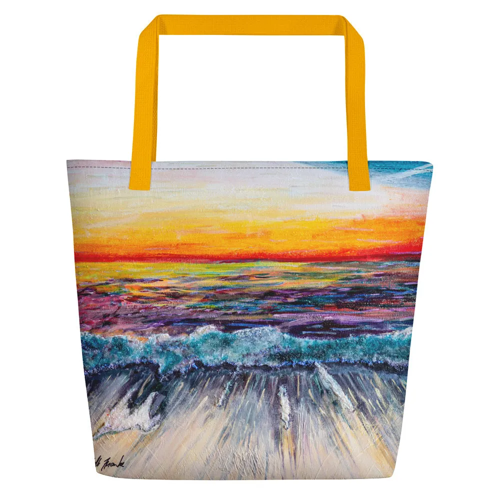 'All Creation Sings' Deluxe Beach Bag