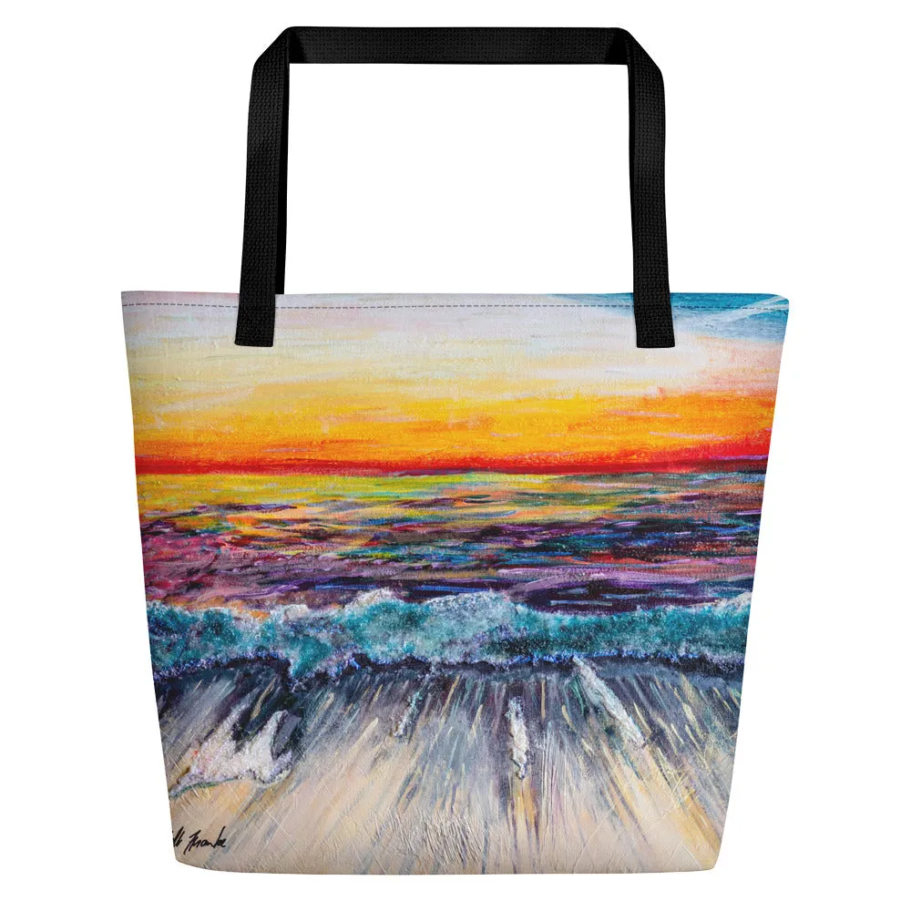 'All Creation Sings' Deluxe Beach Bag