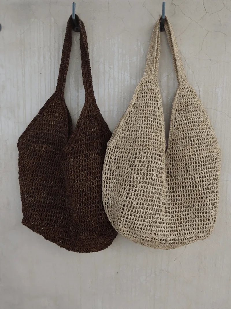 ALL WE NEED WEAVE BAG - NATURAL