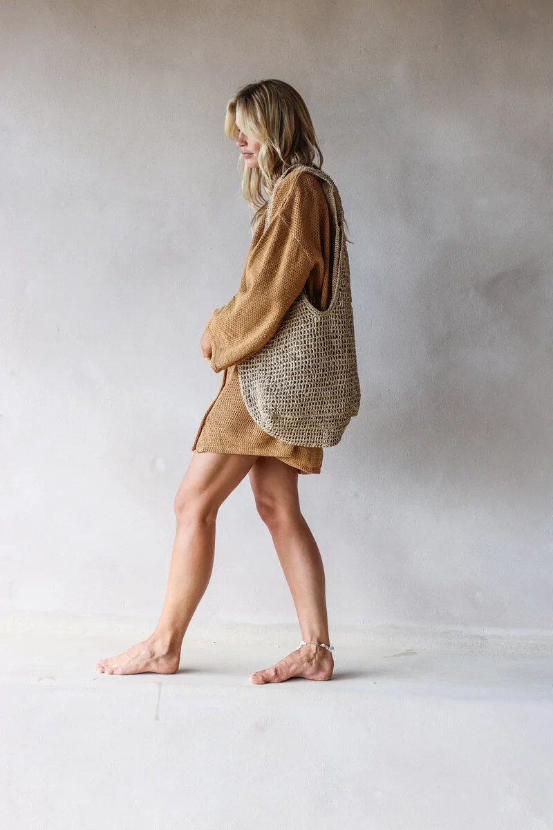 ALL WE NEED WEAVE BAG - NATURAL