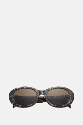 Anma Sunglasses Black/Yellow Tortoise