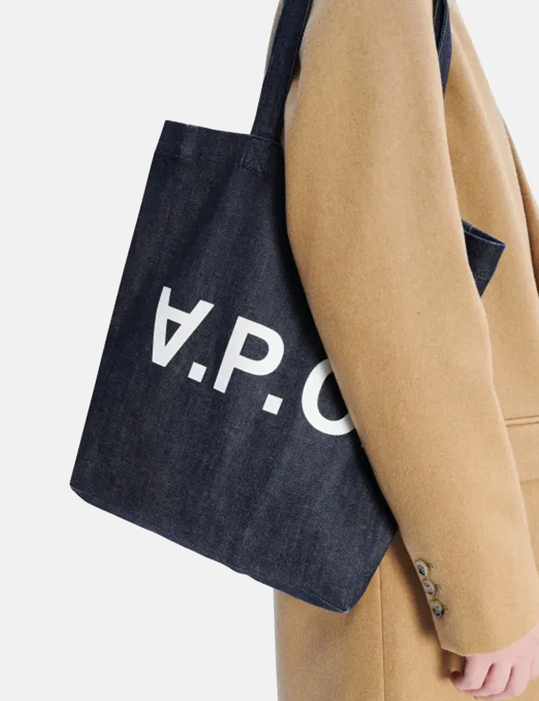 A.P.C. Laure Tote Bag - Indigo