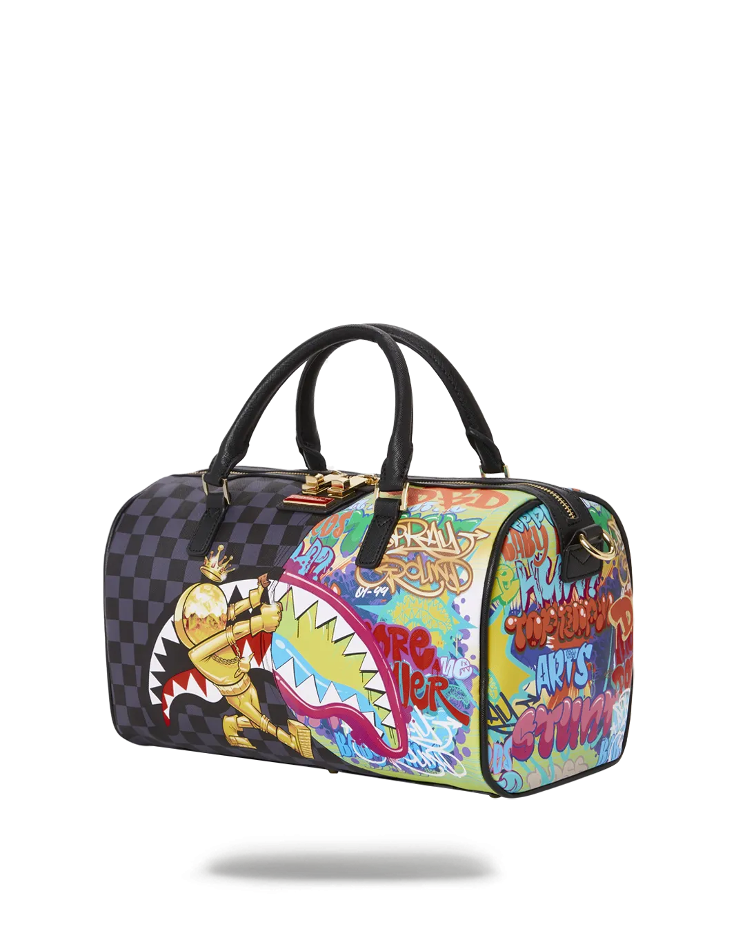 ASTROMANE SHARKS IN SPACE MINI DUFFLE