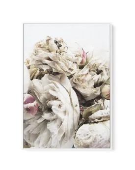 Au Revoir Fleur | Framed Canvas Art Print