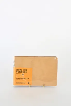 B6 Window Envelope Notebook