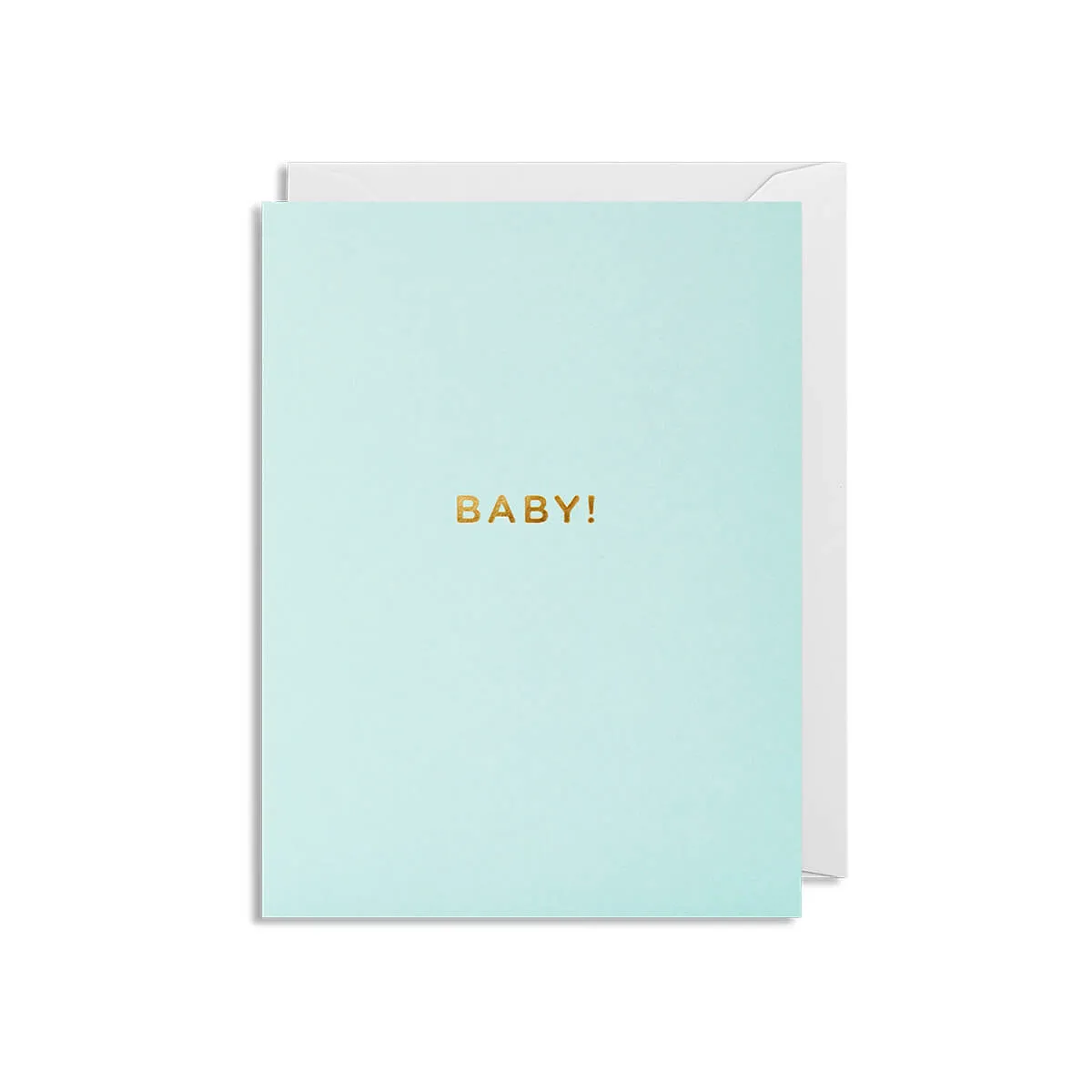 Baby Boy Mini Greetings Card by Cherished for Lagom Design