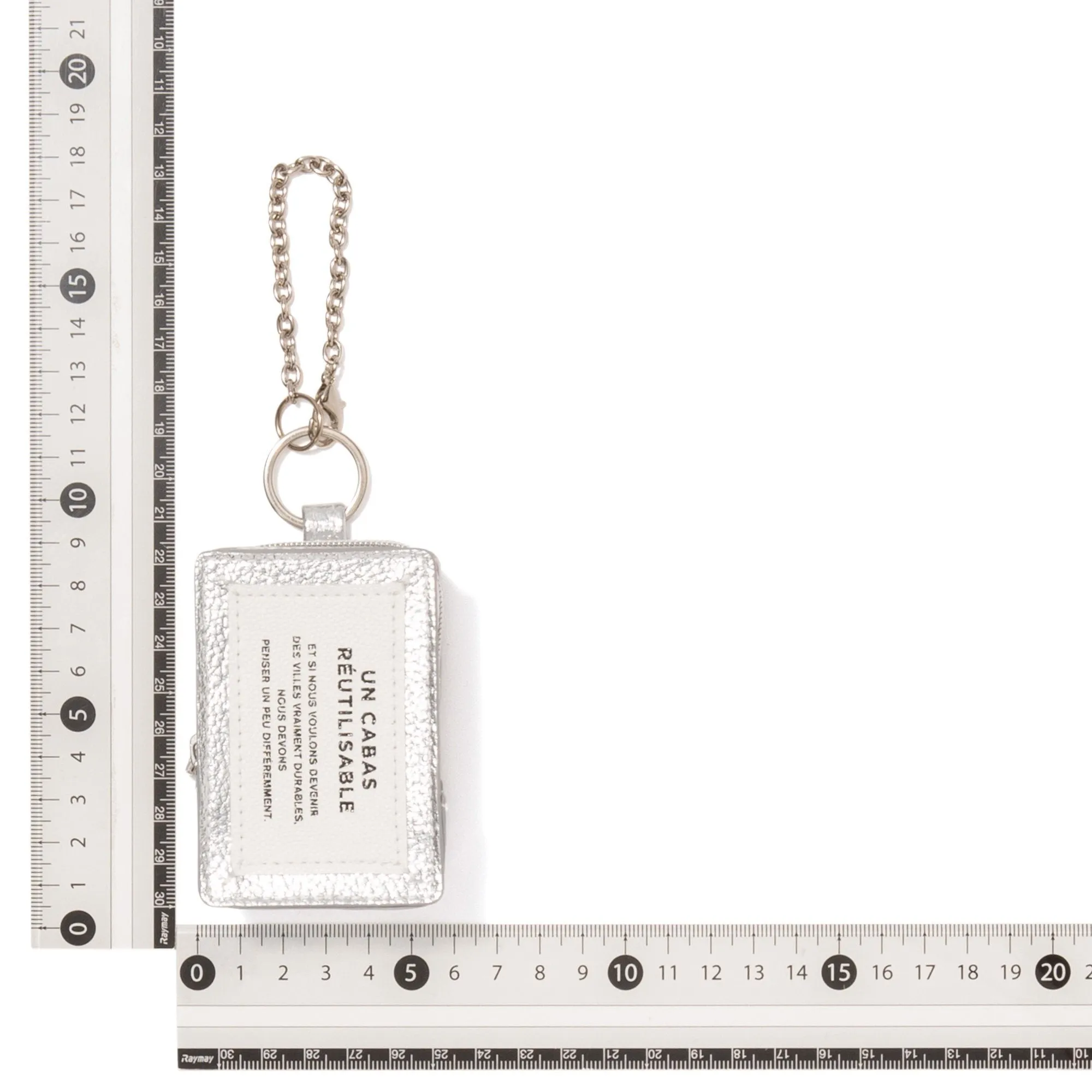 Bagcharm Ecobag Typo Silver