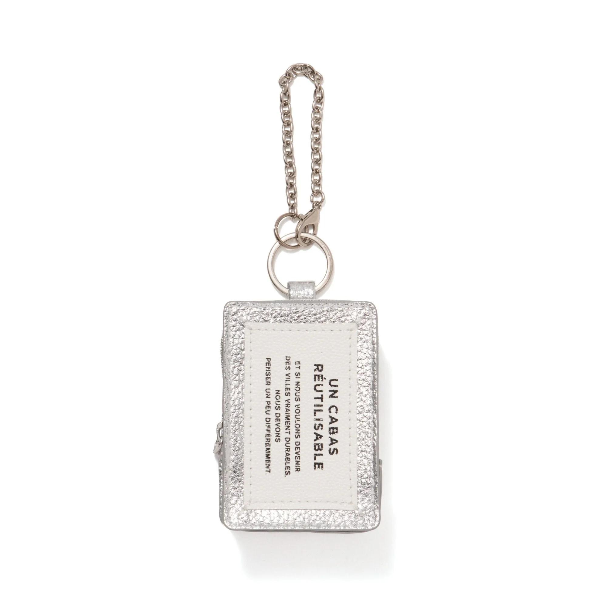 Bagcharm Ecobag Typo Silver