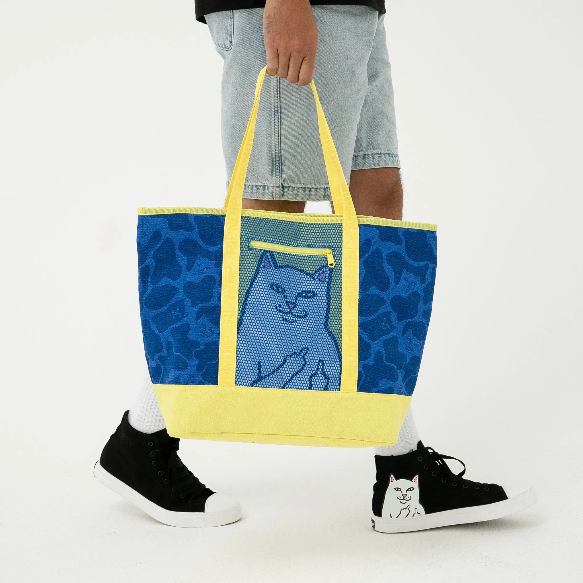 Baja Nylon Beach Bag (Blue)