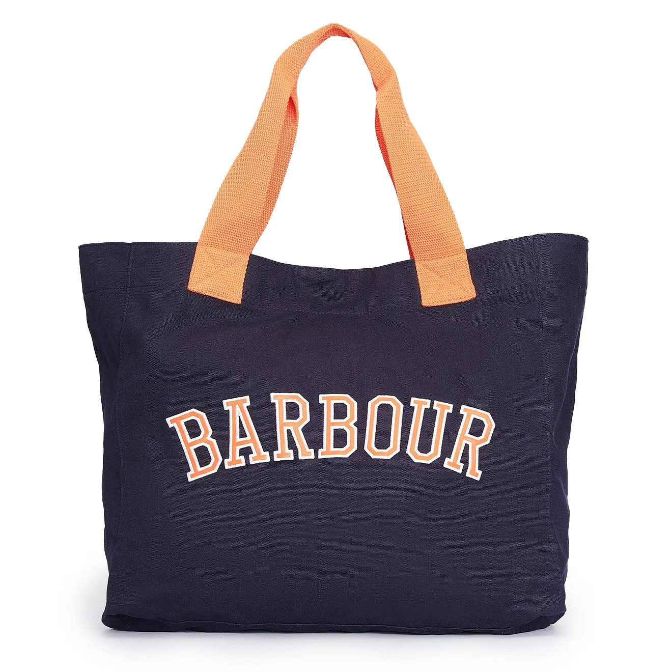 Barbour Logo Beach Bag Navy