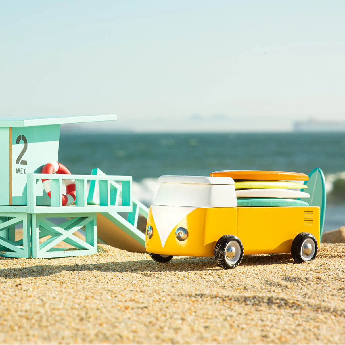 Beach Bus Sunset By Candylab Toys