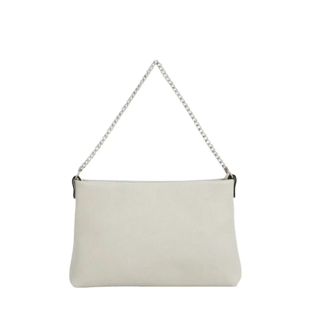 Bella V Chelsea Clutch White