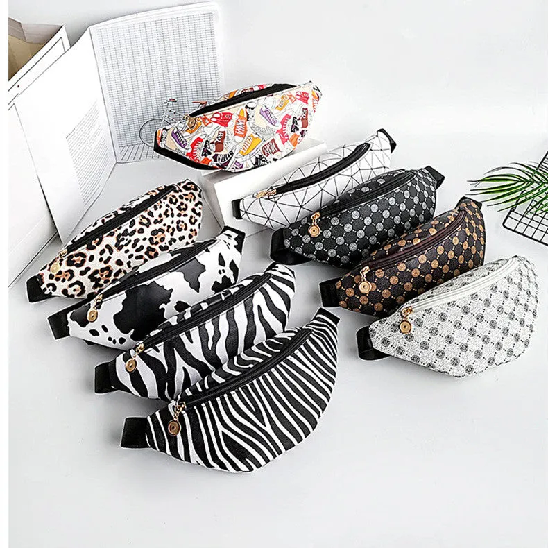 Belt bag wild print chest bag(AB2010)