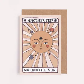 Birthday Greeting Card - Tarot Sun