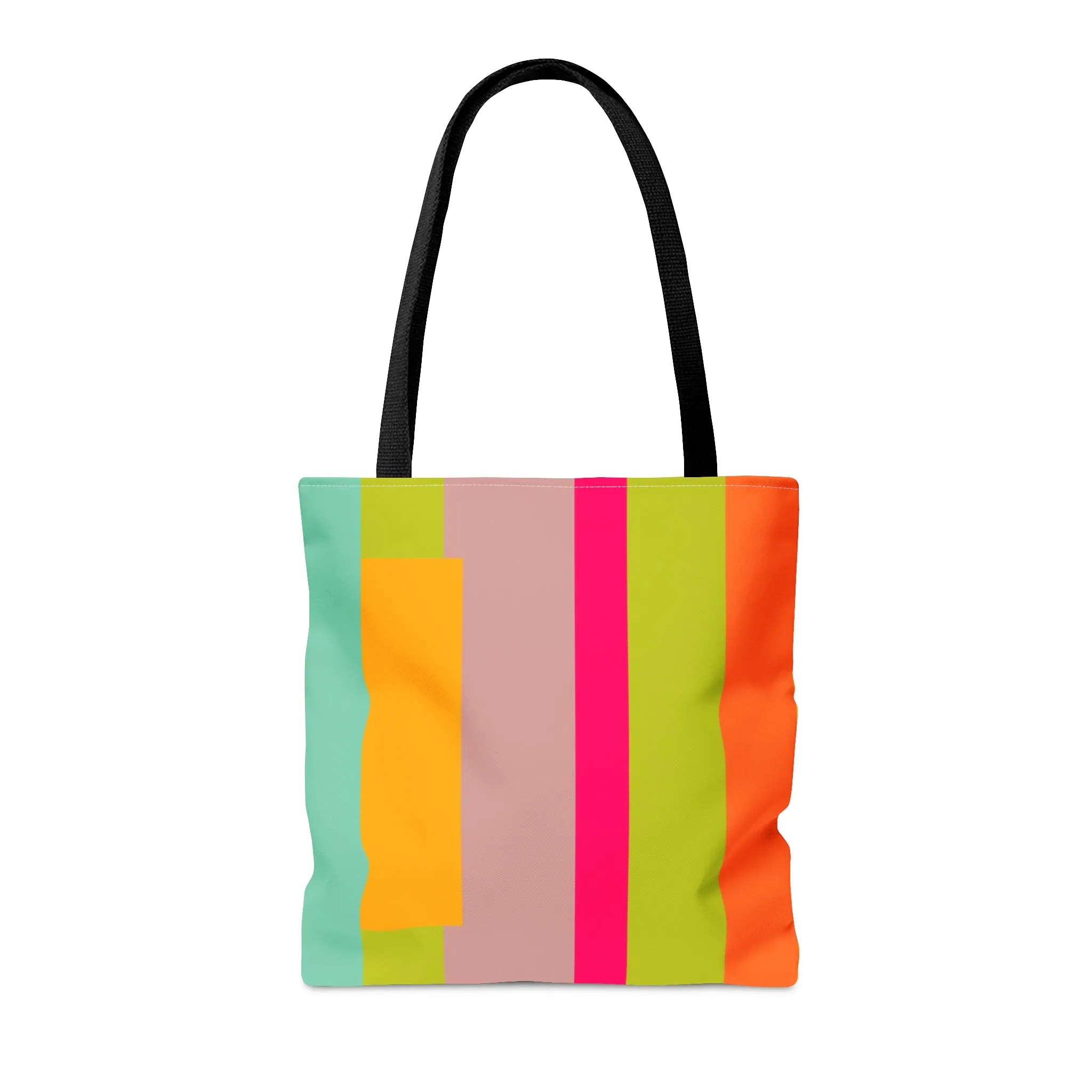 Bright Blocks Tote Bag