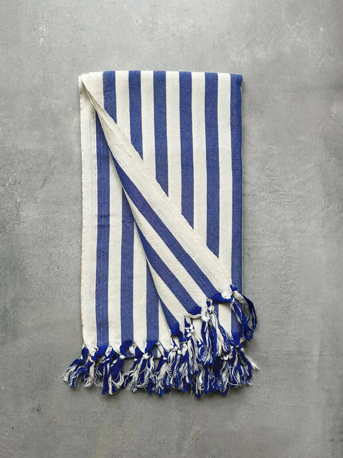 Brighton Stripe Hammam Towel, Blue