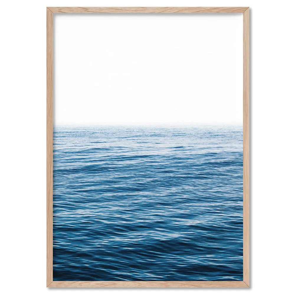 Calm Ocean Horizon - Art Print