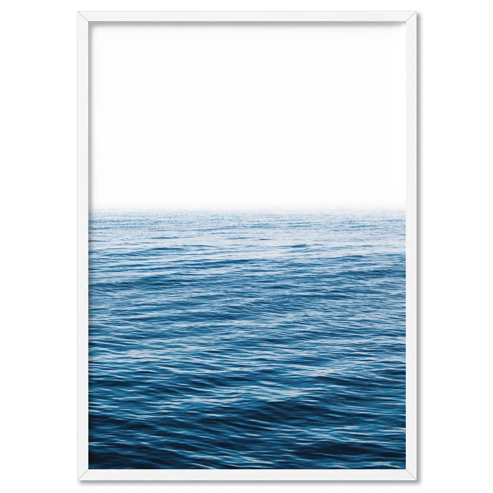 Calm Ocean Horizon - Art Print