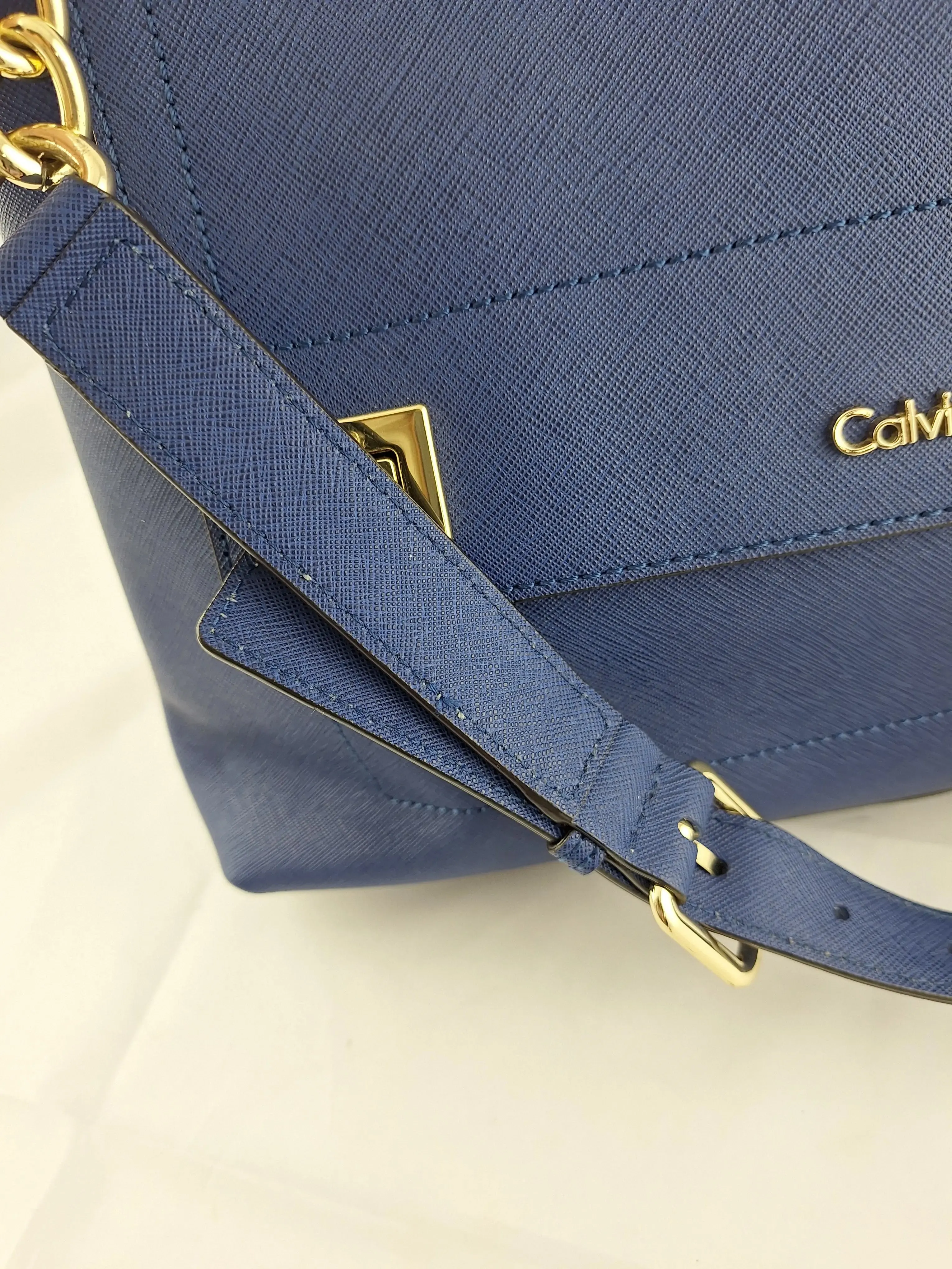 Calvin Klein Classic Sapphire Shoulder Bag