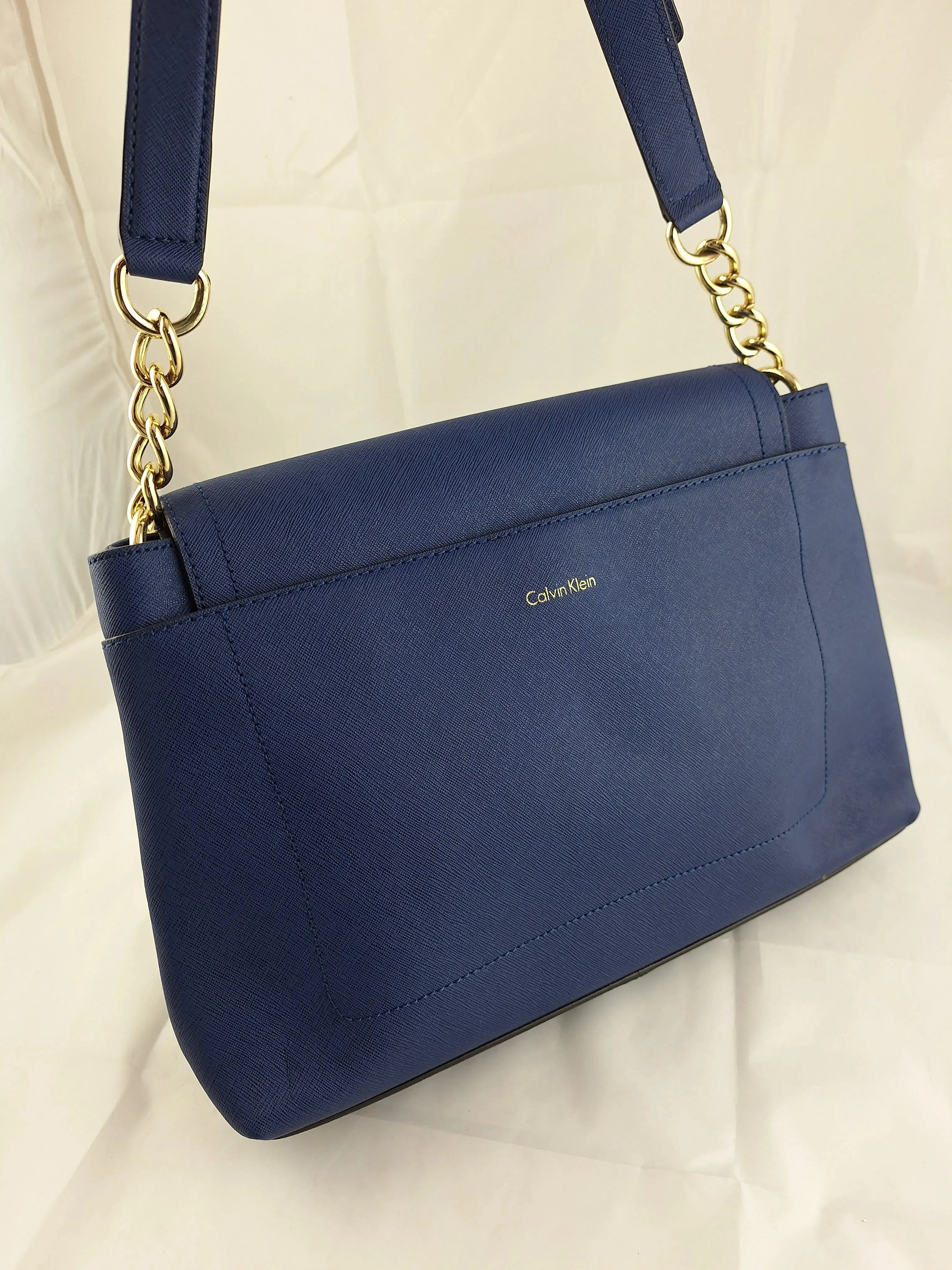 Calvin Klein Classic Sapphire Shoulder Bag