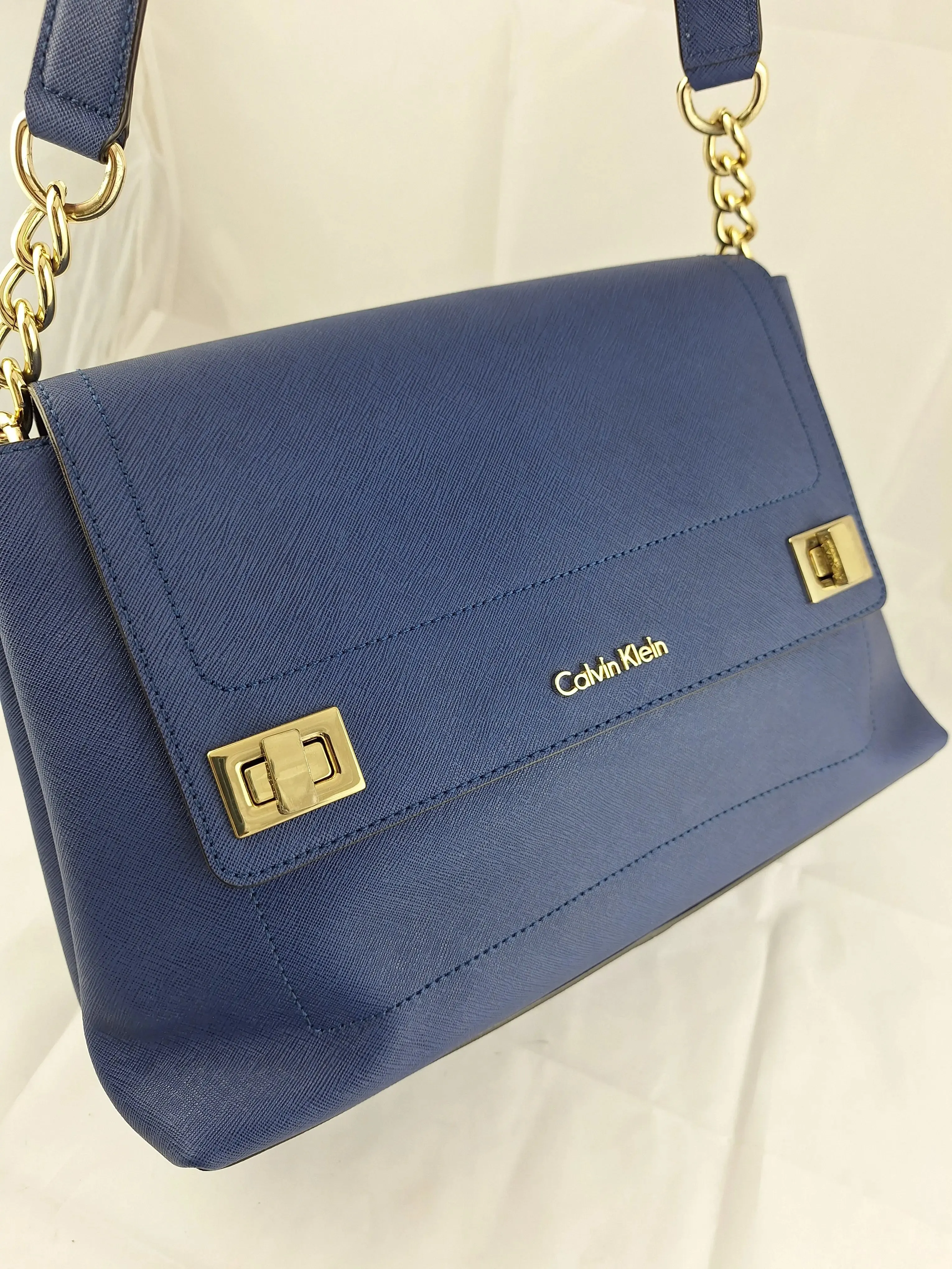 Calvin Klein Classic Sapphire Shoulder Bag