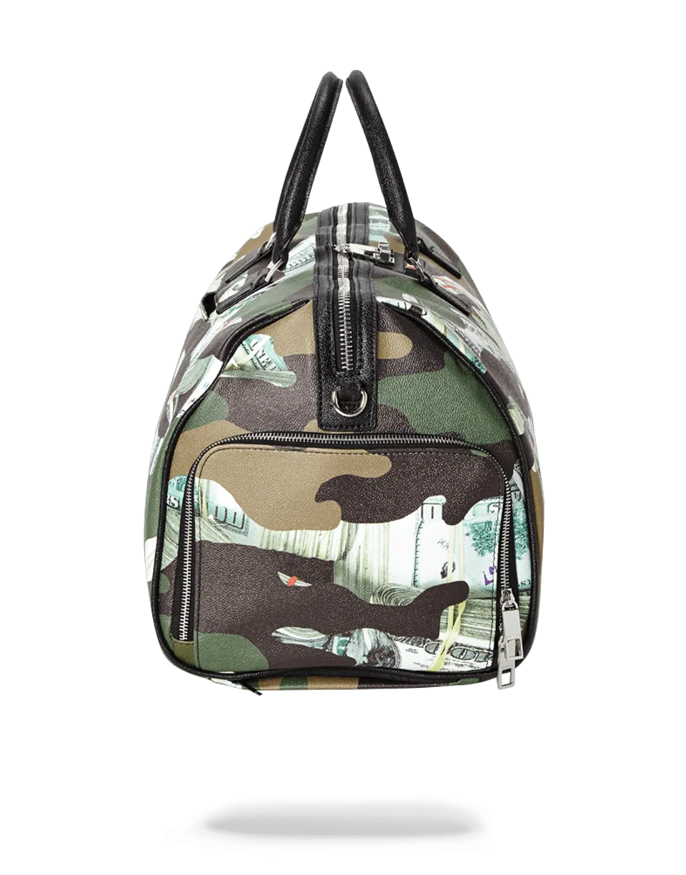 CAMO MONEY SHARK DUFFLE