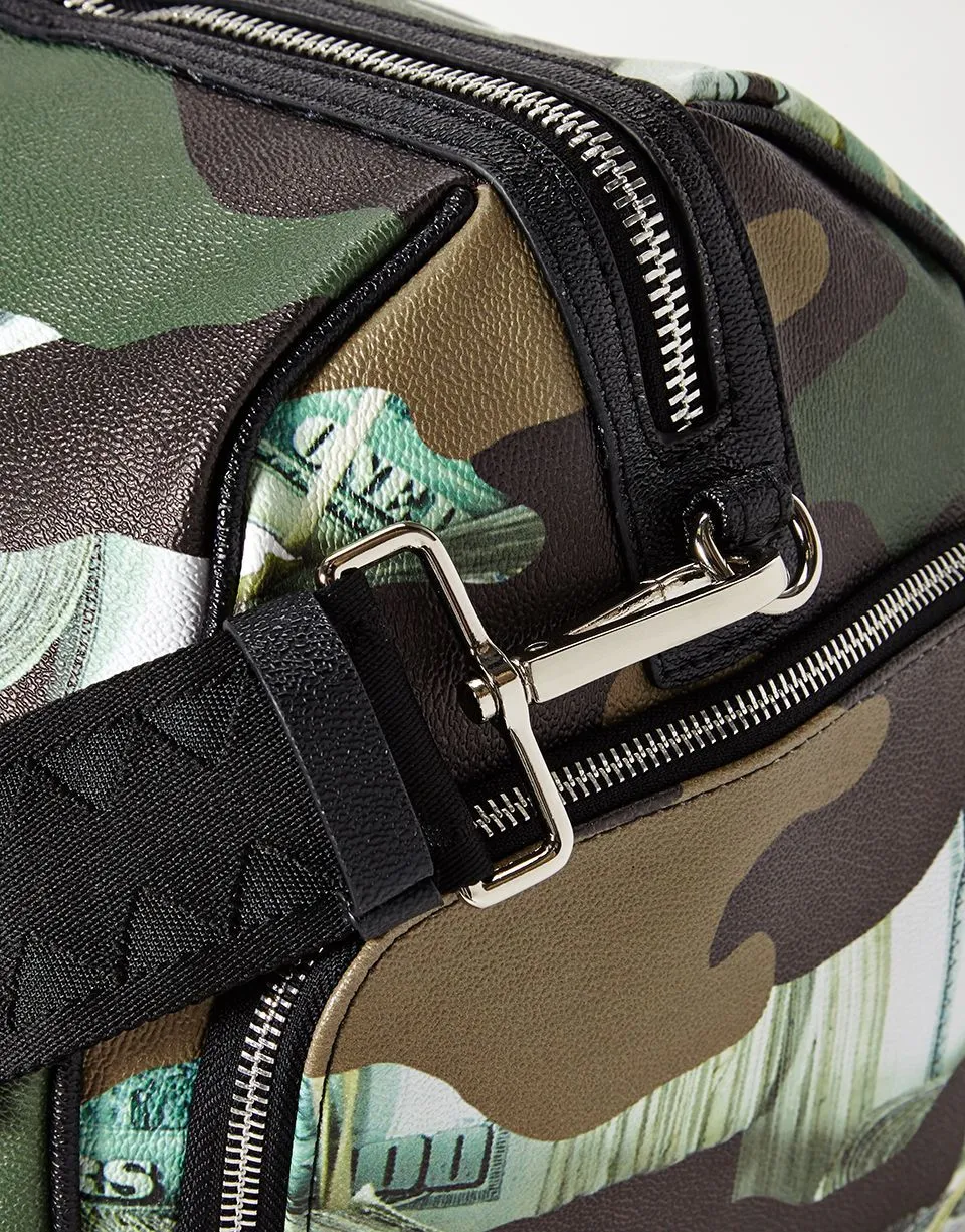 CAMO MONEY SHARK DUFFLE