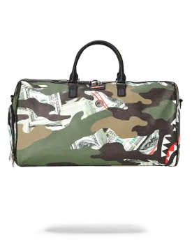 CAMO MONEY SHARK DUFFLE